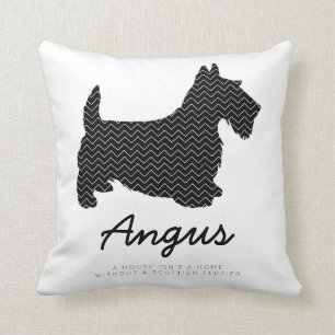 Scottish Terrier Personalized Kussen
