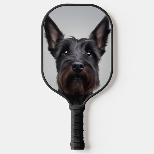 Scottish Terrier Pickleball Paddle (Voorkant)