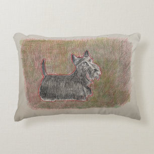 Scottish Terrier Pillow Accent Kussen