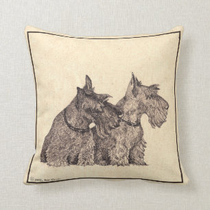 Scottish Terrier Pillow Kussen