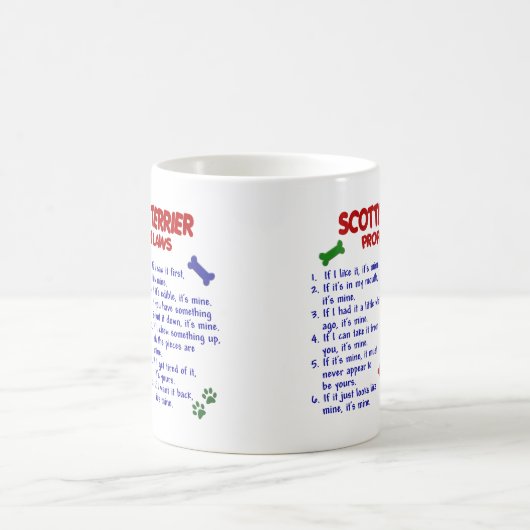 SCOTTISH TERRIER PL2 KOFFIEMOK (Center)