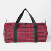Scottish Terrier Plaid Duffel Bag Gift Plunjezak (Achterkant)