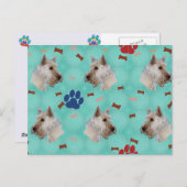 Scottish Terrier Portrait Briefkaart (Voorkant / Achterkant)