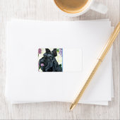 Scottish Terrier Portrait Etiket (Insitu)