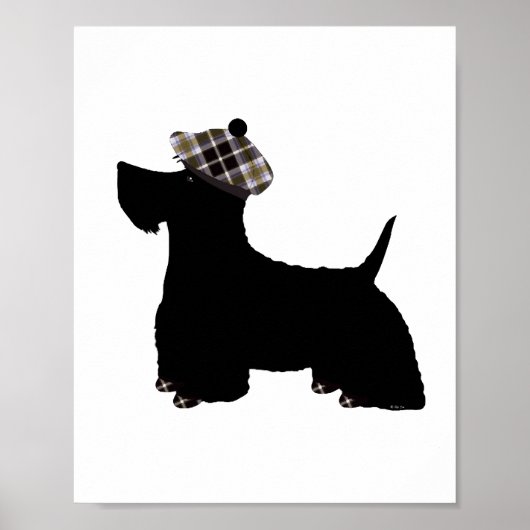 Scottish Terrier Poster (Voorkant)