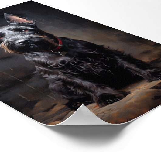 Scottish Terrier Poster (Hoek)