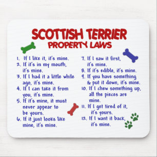 SCOTTISH TERRIER Property Laws 2 Muismat