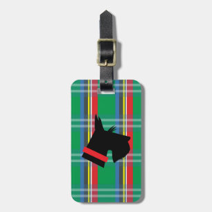 Scottish Terrier Pset Bagagelabel