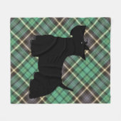 Scottish Terrier Pset Fleece Blanket (Voorkant (Horizontaal))