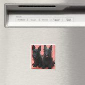 Scottish Terrier puppies magneet (Insitu (Vaatwasser))