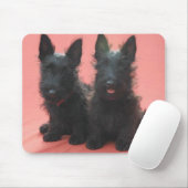 Scottish Terrier puppies mousepad Muismat (Met muis)