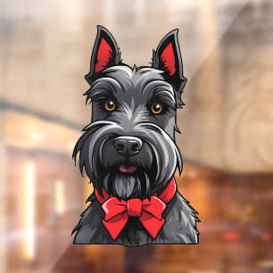 Scottish Terrier Raamsticker