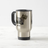 Scottish Terrier Reisbeker (Voorkant links)