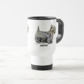 Scottish Terrier Reisbeker (Voorkant rechts)