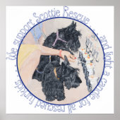 Scottish Terrier Rescue Poster (Voorkant)