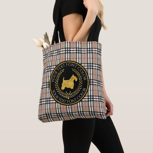 Scottish Terrier Ringside Yourberry Pset Tote Bag (Dichtbij)