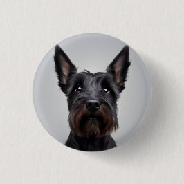 Scottish Terrier Ronde Button 3,2 Cm