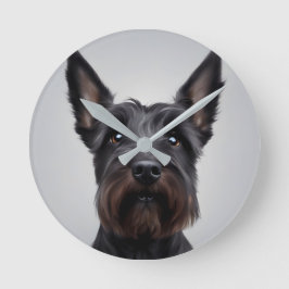 Scottish Terrier Ronde Klok