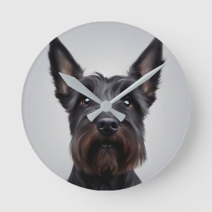 Scottish Terrier Ronde Klok