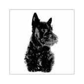 Scottish Terrier Rubberstempel (Afrduk)