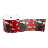 SCOTTISH TERRIER SATIJNEN LINT (Spoel)