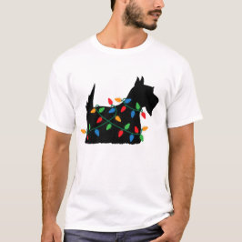 Scottish Terrier Scottie Dog Kerstmis Gift T-shirt