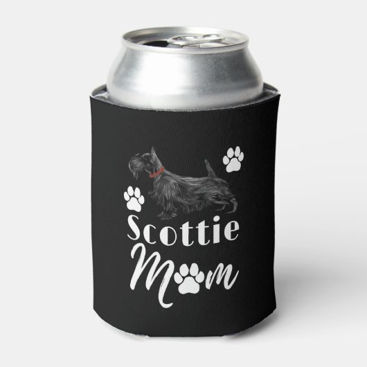 Scottish Terrier Scottie Dog mama Blikjeskoeler (Blikje Voorkant)
