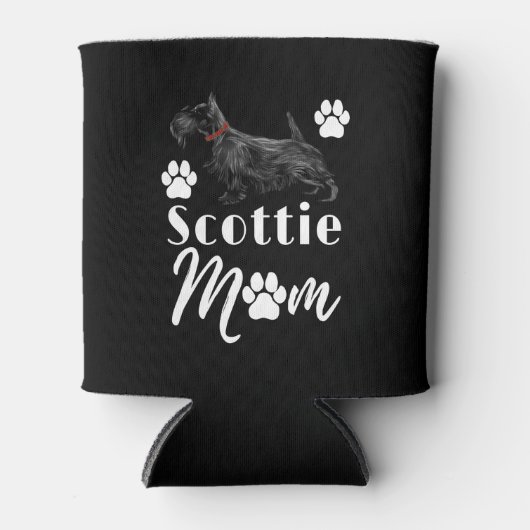 Scottish Terrier Scottie Dog mama Blikjeskoeler (Voorkant)