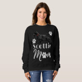 Scottish Terrier Scottie Dog mama Trui (Voorkant volledig)