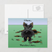 Scottish Terrier (Scotties) I Hunt... Briefkaart (Voorkant / Achterkant)