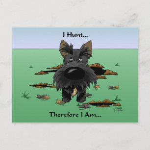 Scottish Terrier (Scotties) I Hunt... Briefkaart