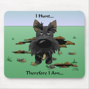 Scottish Terrier (Scotties) I Hunt... Mousepad Muismat