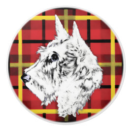 Scottish Terrier Scotty dog keramische knobbels Keramische Knop