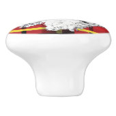 Scottish Terrier Scotty dog keramische knobbels Knop (Zijkant)