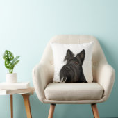 Scottish Terrier (Scotty Dog)  Kussen (Stoel)