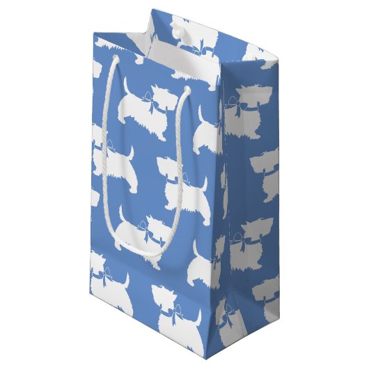 Scottish Terrier Scotty Dog Puppy Scottie Klein Cadeauzakje (Voorkant Gekanteld)