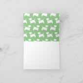 Scottish Terrier Scotty Dog Puppy Scottie Note Car Notitiekaartje (Binnen)