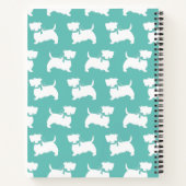 Scottish Terrier Scotty Dog Puppy Scottie Notitieb Notitieboek (Achterkant)