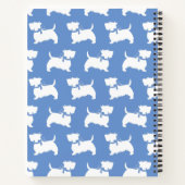 Scottish Terrier Scotty Dog Puppy Scottie Notitieboek (Achterkant)