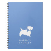 Scottish Terrier Scotty Dog Puppy Scottie Notitieboek (Voorkant)