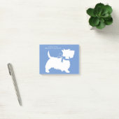 Scottish Terrier Scotty Dog Puppy Scottie Post-it® Notes (Kantoor)