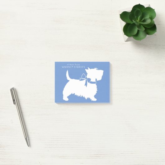 Scottish Terrier Scotty Dog Puppy Scottie Post-it® Notes (Kantoor)