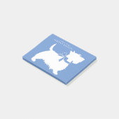 Scottish Terrier Scotty Dog Puppy Scottie Post-it® Notes (Schuin)