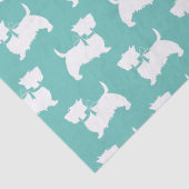 Scottish Terrier Scotty Dog Puppy Scottie Tissue P Tissuepapier (Detail)