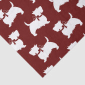 Scottish Terrier Scotty Dog Puppy Scottie Tissue P Tissuepapier (Detail)