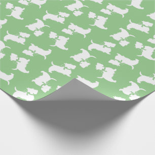 Scottish Terrier Scotty Dog Puppy Scottie Wrapping Cadeaupapier