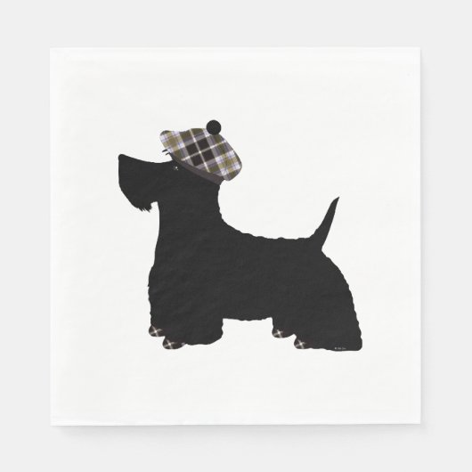 Scottish Terrier Servet (Voorkant)