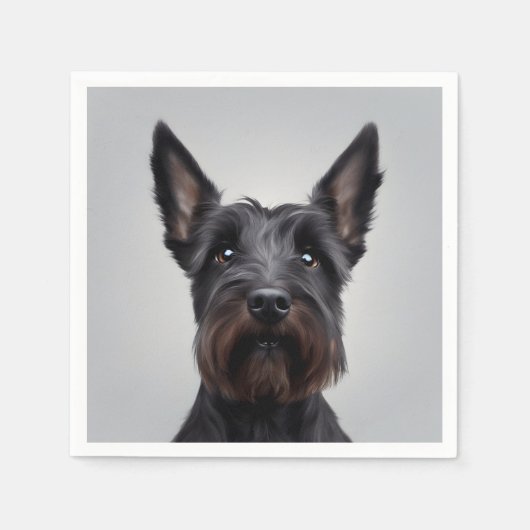 Scottish Terrier Servet (Voorkant)