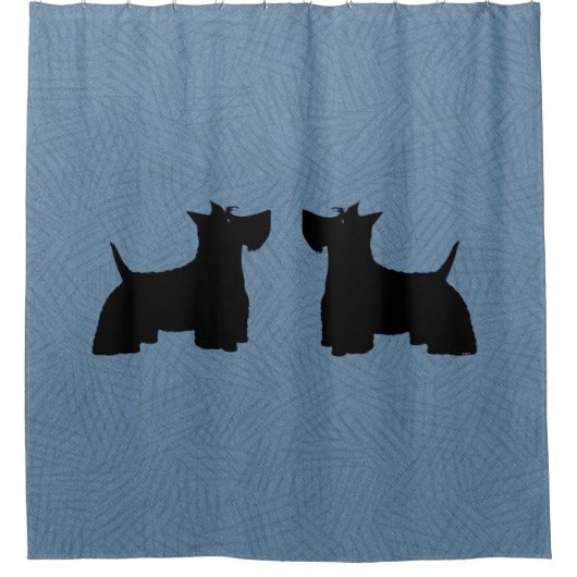 Scottish Terrier Shower Curtain Douchegordijn (Voorkant)