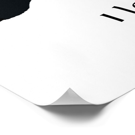 Scottish Terrier Silhouette Poster (Hoek)